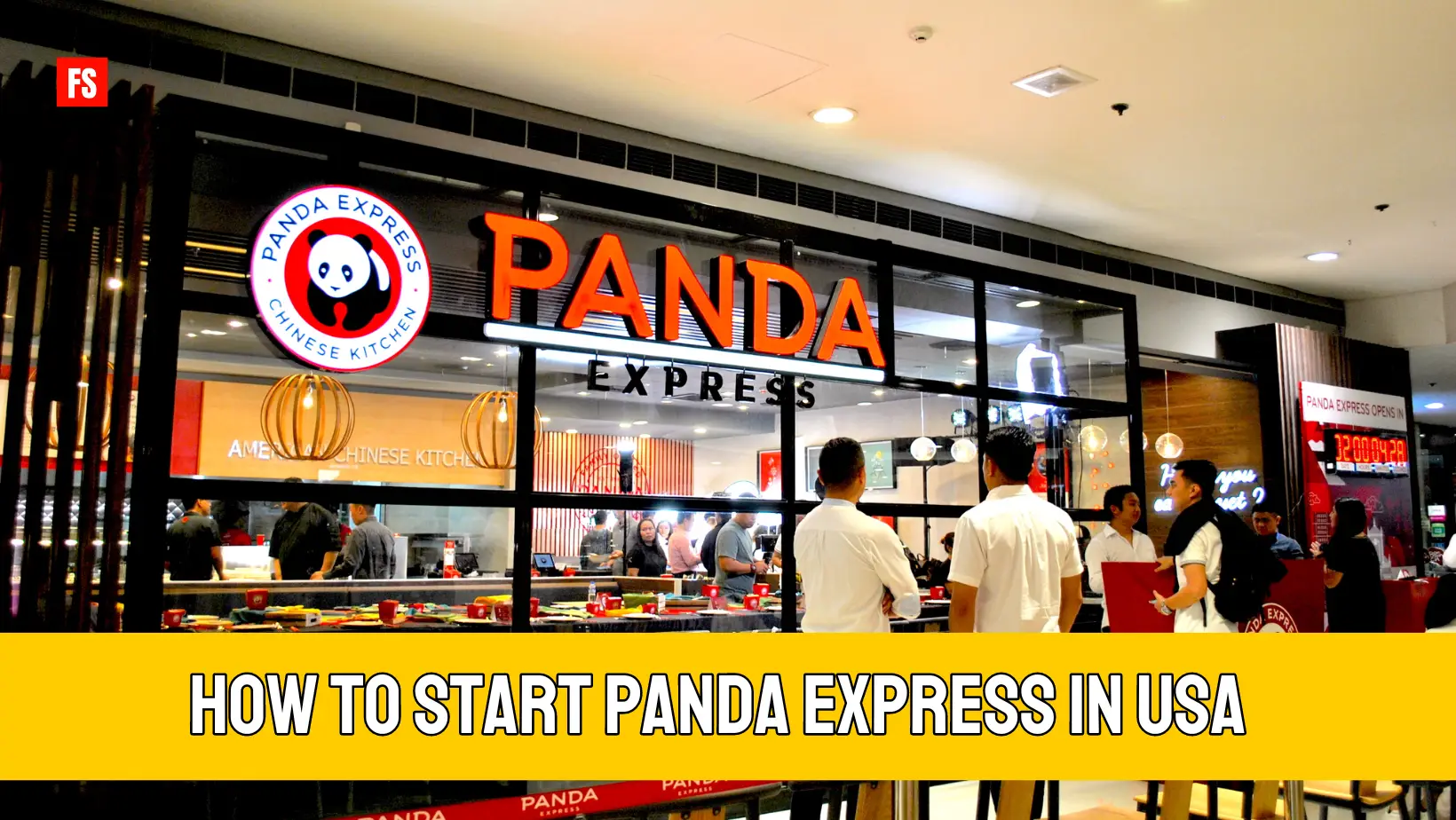 how to start panda express usa