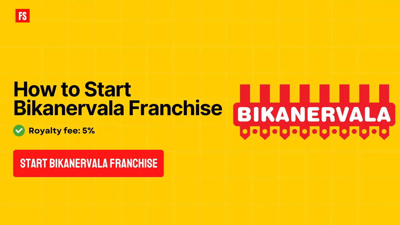 how to start Bikanervala franchise