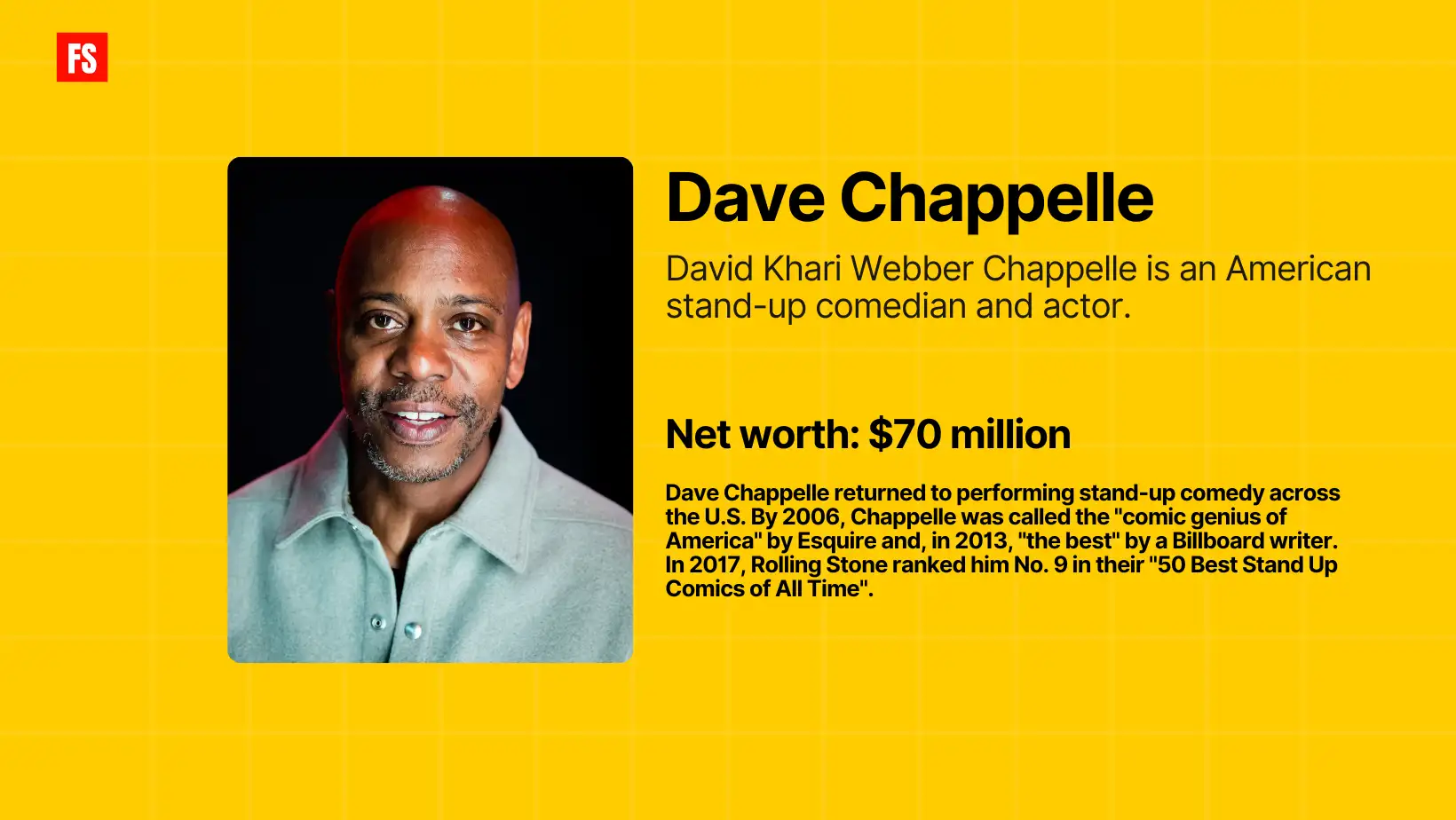 Dave Chappelle net worth