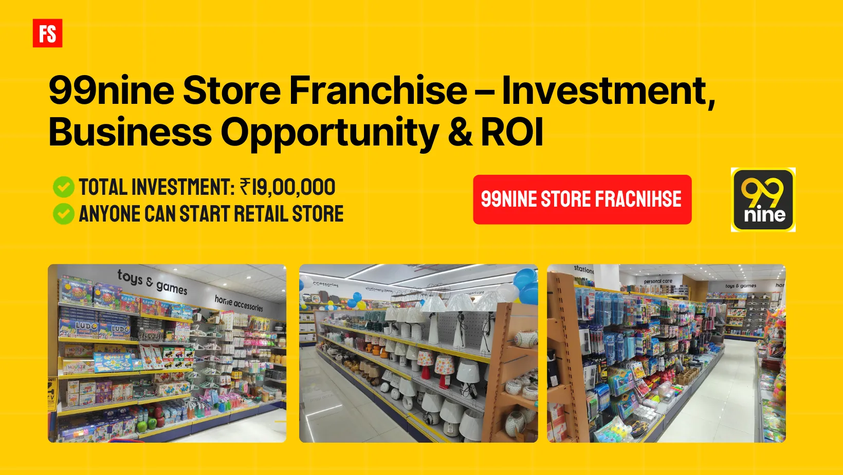 99nine store franchise