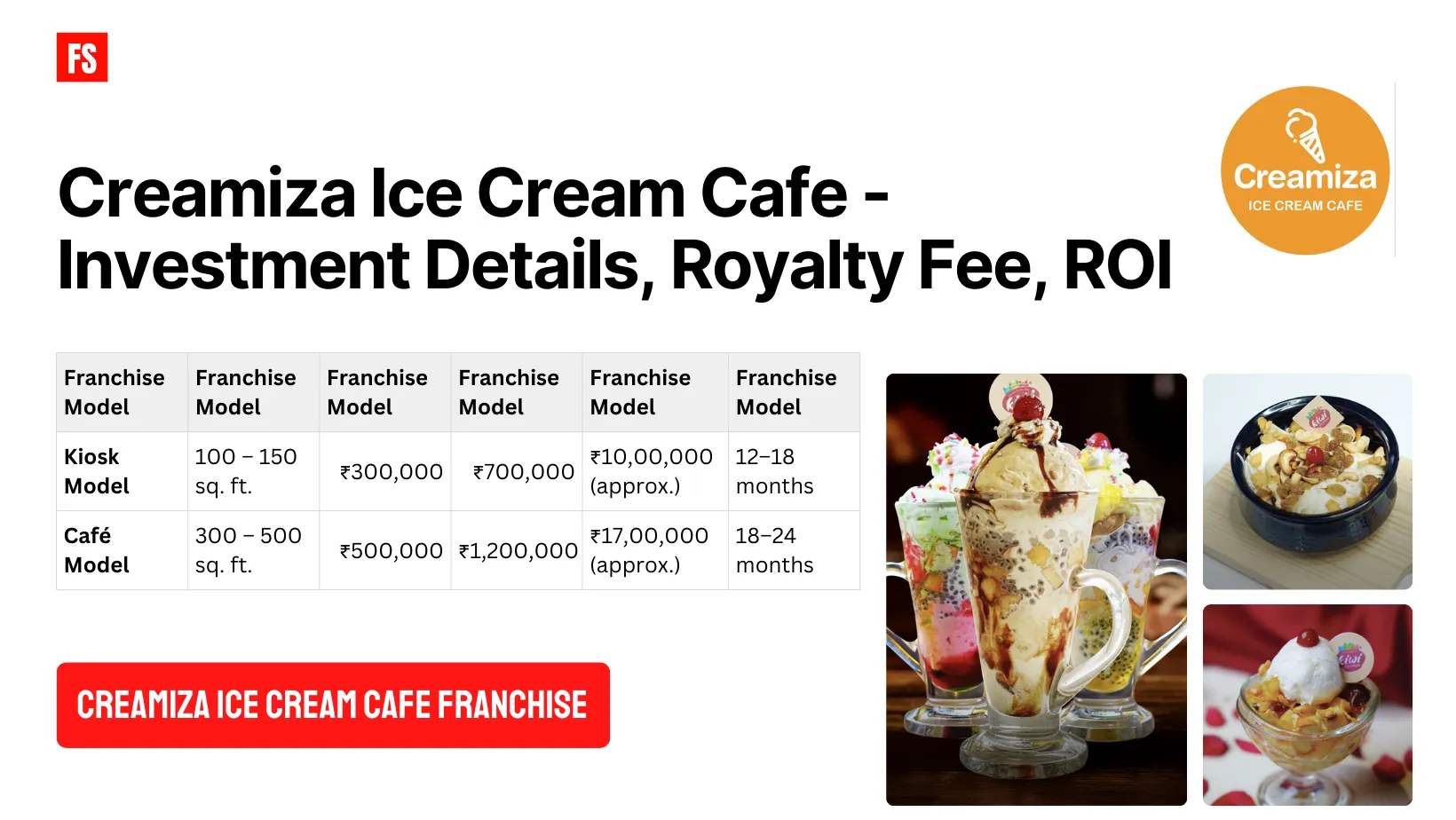 Creamiza franchise
