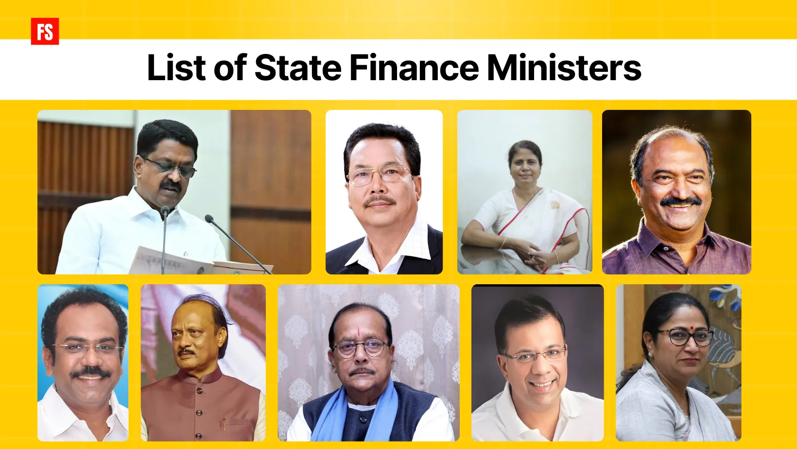 List of State Finance Ministers