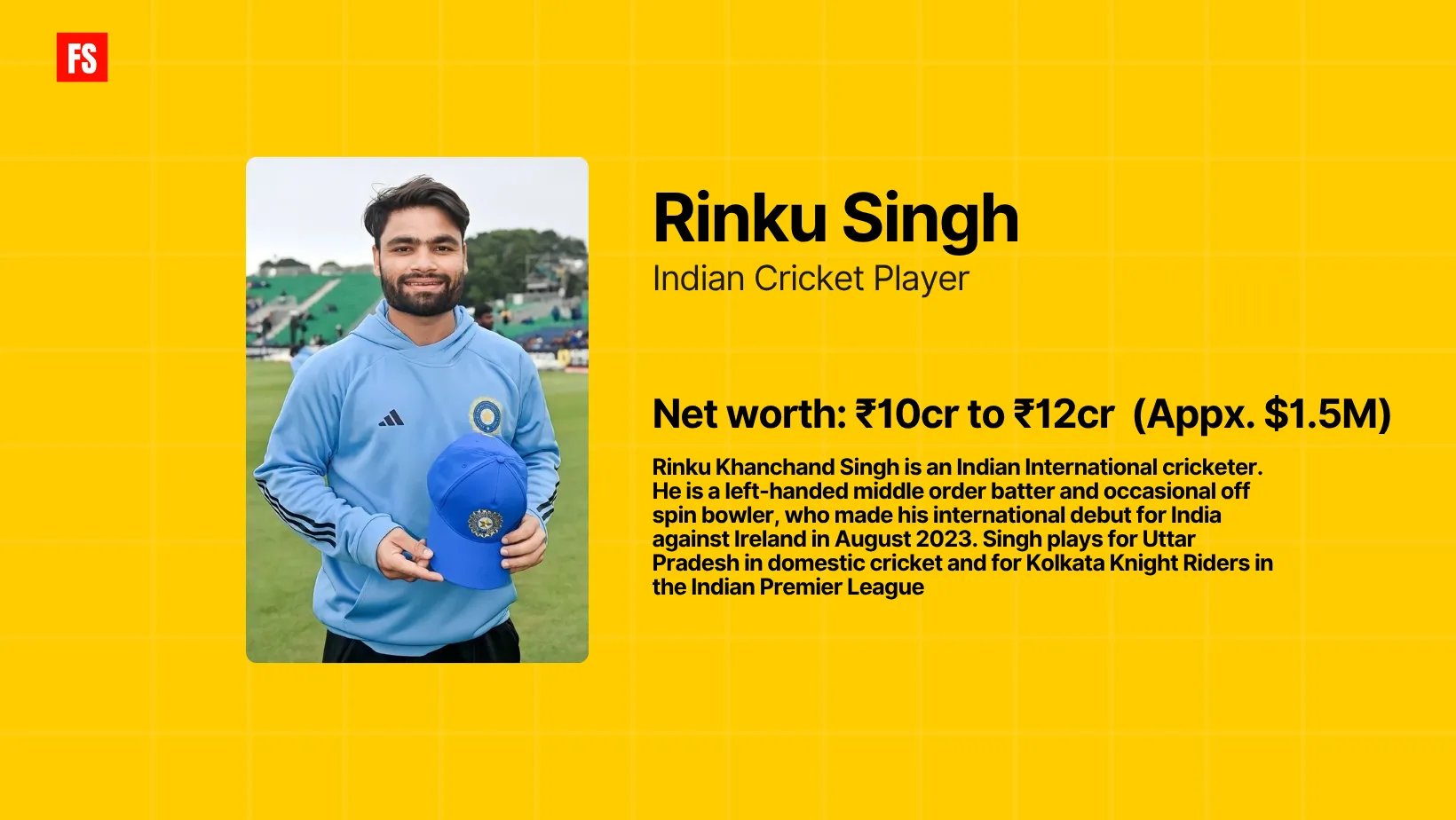 Rinku Singh net worth